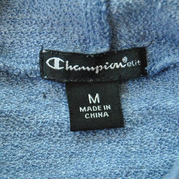 Champion Medium Light Blue Pullover Hoodie - Picture 4 of 6